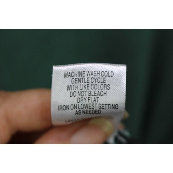 52Seven Long Sleeve Green Pullover Sweater-Size Large-Paisley Back - Picture 7 of 10